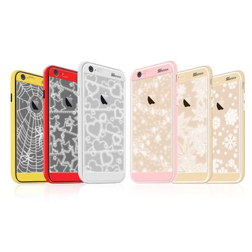 iPhone6 Case Bumper and Clear Back cover
